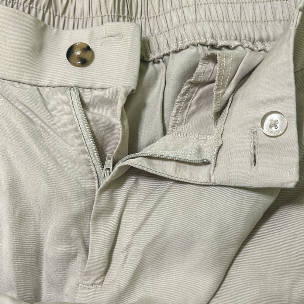 Torrid Wide Leg Studio Linen High Rise Pants - Picture 4 of 4